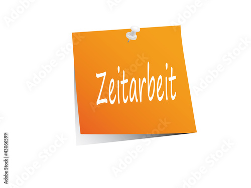 Illustration: Zeitarbeit Zeitarbeit