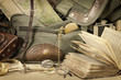 Travel theme still life