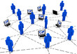 Business team Network