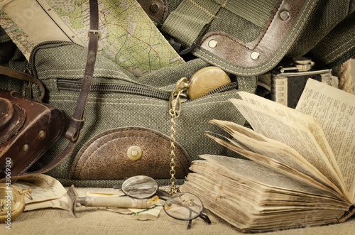 Photo: Travel theme still life Travel theme still life