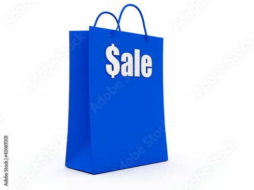 Illustration: Sale Shopping Bag Sale Shopping Bag