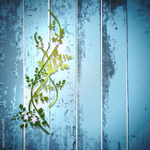 Vektor: summer fence summer fence