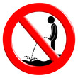 Vector: The sign ban The sign ban