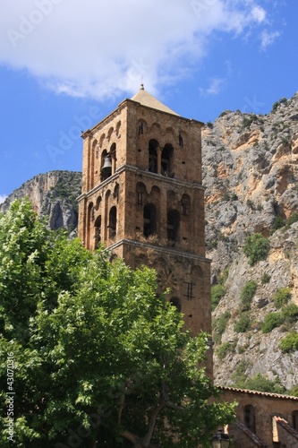 Photo: Campanile de Moustiers Sainte Marie Campanile de Moustiers Sainte Marie