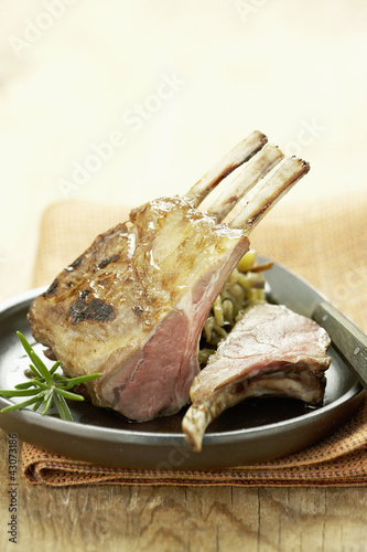 Photo: Carré d'agneau Carré d'agneau