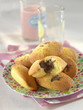Madeleines coeur chocolaté