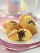 Madeleines coeur chocolaté