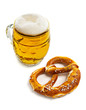 Foto: Bier, Breze, Brotzeit, Bier, Breze, Brotzeit,