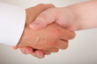 Foto: Hand geben Hand geben