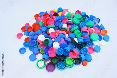 Photo: bouchons plastiques multicolores bouchons plastiques multicolores