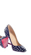 High heels with rivets