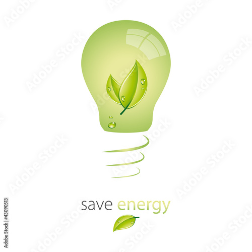 Vektor: Green ecological concept Green ecological concept