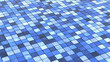 Hintergrund Bodenfliesen Blau bunt 02