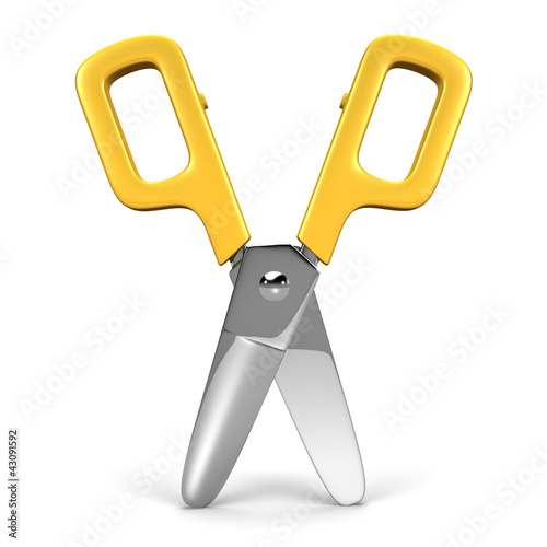 Illustration: Scissors Front View Scissors Front View