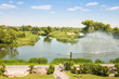 Embankment of the river Tsna