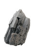 Wood Charcoal Isolated on White Background