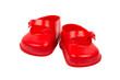 Photo: The red shoes of a very old baby doll The red shoes of a very old baby doll