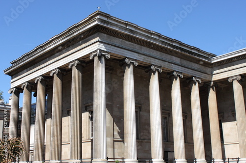 Photo: British Museum facade British Museum facade