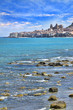 Beach of Cefalu in Sicily