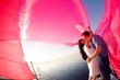 Photo: couple under the sail couple under the sail