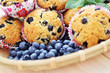 Photo: mascarpone and blueberry muffins mascarpone and blueberry muffins
