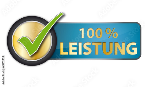 Illustration: 100 % Leistung Button-Label 100 % Leistung Button-Label