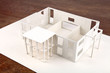 Foto: Modell eines Hauses Modell eines Hauses