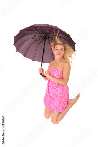 Photo: Jumping in the rain Jumping in the rain