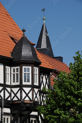 Photo: Erker eines Fachwerkhauses in Ballenstedt Erker eines Fachwerkhauses in Ballenstedt