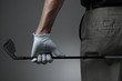 Foto: Closeup of Golfer with Club Closeup of Golfer with Club
