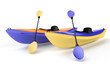 two canoes