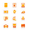 Home electronics icons | JUICY series
