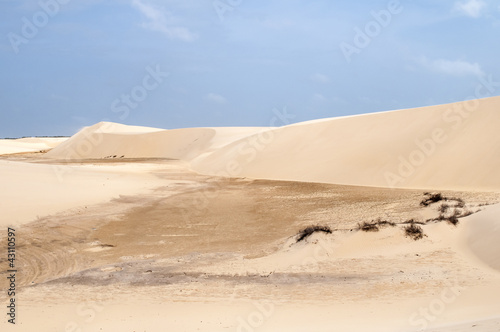 Foto: Sand dunes of the Lencois Maranheses in Brazil Sand dunes of the Lencois Maranheses in Brazil