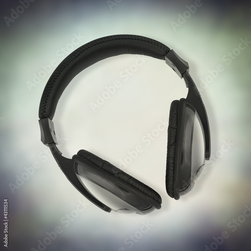 Photo: stereo headphones stereo headphones