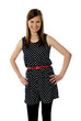 Foto: Smiling beautiful teenager posing in style Smiling beautiful teenager posing in style