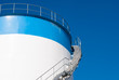 stair on a oil storage tank