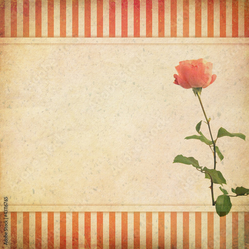 Illustration: vintage card vintage card