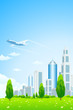 Vector: Business City Business City