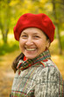Portrait of mature woman
