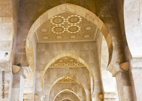 Photo: Archway at Hassan II mosque - Casablanca Archway at Hassan II mosque - Casablanca