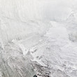 Texture of disintegrating candelized melting ice