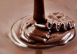 Foto: Hot pouring chocolate Hot pouring chocolate