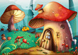 mushroom house