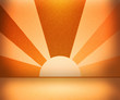 Orange Rays Room