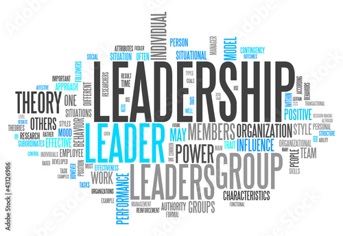 Illustration: Word Cloud "Leadership" Word Cloud "Leadership"
