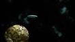 Video: Asteroid and UFO Asteroid and UFO