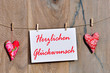 Herzlichen Glückwunsch
