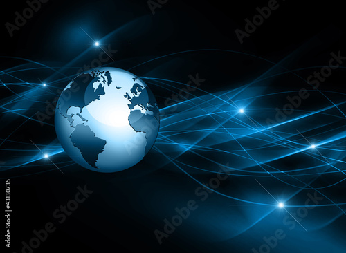 Illustration: Best Internet Concept of global business from concepts series Best Internet Concept of global business from concepts series