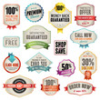 Set of sale badges
