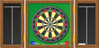 darts vector illustration